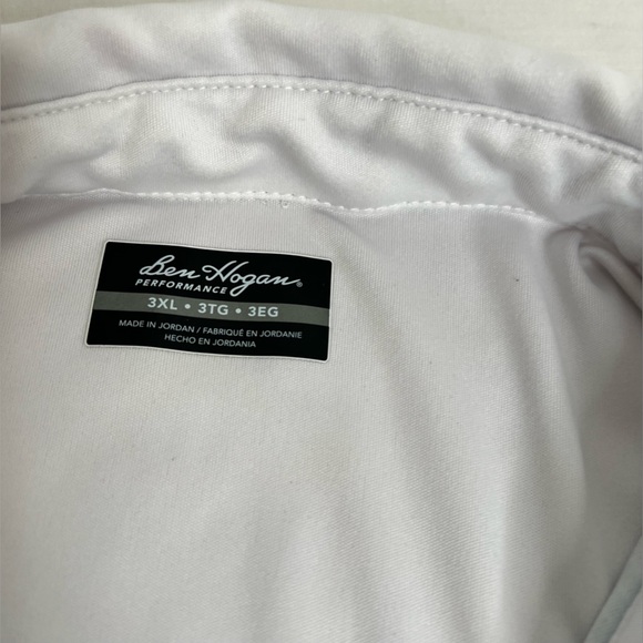 Ben Hogan Performance Mens Polo Shirt  Multicolor Stripes Size 3XL - Picture 4 of 6